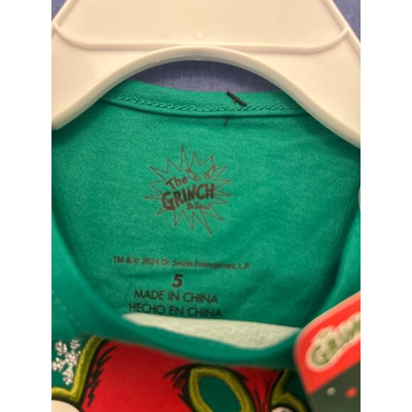 Super cute Girls Grinch Christmas Tutu Dress – Size 5 – NWT - Picture 2 of 3